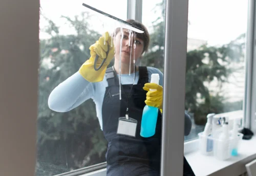 Nettoyage de vitres intérieures et extérieures à Fontenay-le-Comte